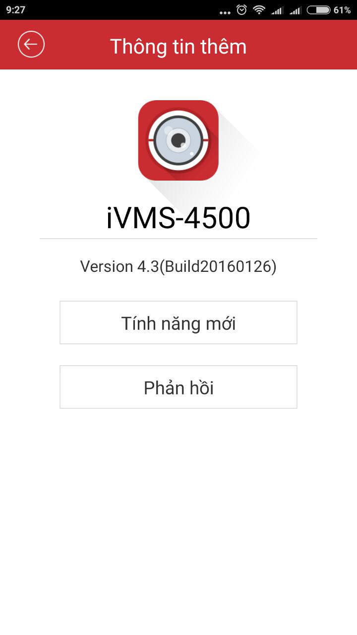 Phần mềm camera quan sát iVMS-4500