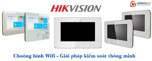 Chuông cửa Hikvision Wifi giải pháp kiểm soát thông minh