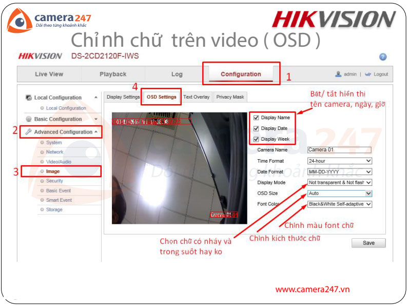 Hướng sử dụng camera IP Hikvision (Part2)