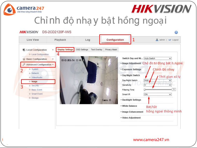 Hướng sử dụng camera IP Hikvision (Part2)