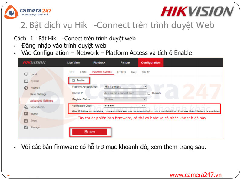 Đăng kí và sử dụng dịch vụ Cloud Hik-connect và Hik-connect Domain